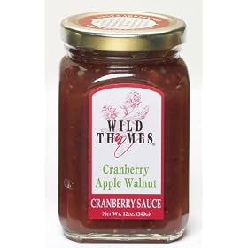 Wild Thymes Cranberry Apple Walnut Cranberry Sauce