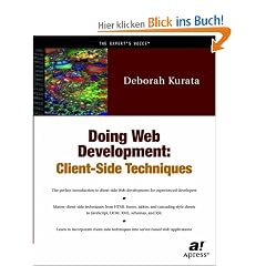 Doing Web Development: Client Side Techniques (Expert's Voice)