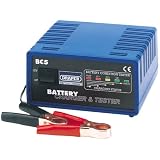 Draper 66802 6-Volt/12-Volt 4.5 amp Battery Charger and Tester'