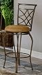 Glendale All-Metal Barstool- Brown Rust/ Buckskin