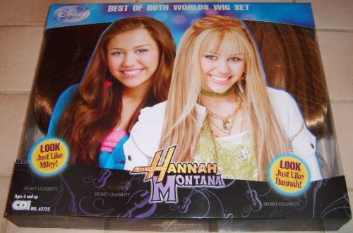 Childrens Toyshop  Toys : Hannah Montana - Best of both Worlds Wig Set