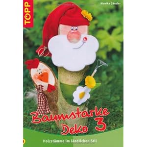Baumstarke Deko 3: Holzstämme im ländlichen Stil