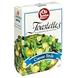 Toastettes Round Croutons, Caesar, 6-Ounce Boxes (Pack of 12)