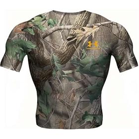Heatgear� Full T-shirt Hardwoods Green by Under Armour
