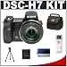 Sony CyberShot DSC-H7 8.1 Megapixel Digital Camera with 15x Optical Zoom + Memory Stick Card Reader + Case + Bonus Accessory Kit
