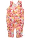 Sugar Blossoms Overall by Zutano - Multi-colored - 0-6 Mths