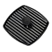 Le Creuset Enameled Cast-Iron 9 Inch Panini Press, Satin Black