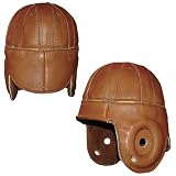 Sporting Goods : Akadema Akadema Vintage Replica Leather Football Helmet