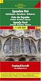 Spanien Ost, Katalonien, Balearen - Autokarte - 1 : 500 000 - 
