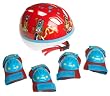 Bell Toddler Red Bears Bike Helmet and Pad Set