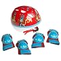 Bell Toddler Red Bears Bike Helmet and Pad Set