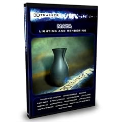 Maya DVD / 3DTrainer's Lighting and Rendering / Over 2 hours of indepth Maya training. Maya DVD-Rom / Learn Maya the fast and easy way / Maya Training on DVD from the Pros / Step by step Maya tutorials / All Maya lesson are taught by an Autodesk certified instructor