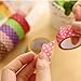 Dot Print DIY Decorative Adhesive Sticker Masking Paper Roll Tape