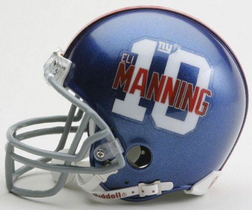 Eli Manning New York Giants Replica Riddell Mini Helmet