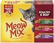 Meow Mix Tender Favorites Poultry & Beef Variety Pack,  2.75-Ounce Cups (Pack of 48)