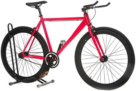 Yanaka R1 Fixed Gear Bicycle Steel Fixie Bike 53cm - Red