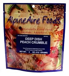 AlpineAire Foods Deep Dish Peach Crumble