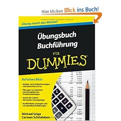 �bungsbuch Buchf�hrung f�r Dummies (Fur Dummies)
