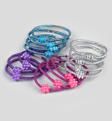Glitter Flower Hairbands