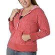 Women's Plus Size Merona® Printed Hoodie - Red Floral