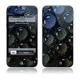 iPhone 4/4S スキンシール【GELASKINS】【Dew On A Dragonfly's Eye】【お取り寄せ納期3週間前後】