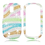 Talon 16883 Full Diamond Bling Phone Shell for Samsung T589 Gravity Smart ( ....