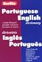 Dic Portuguese-English Dictionary/Dicionario Ingles-Portugues (Berlitz Bilingual Dictionaries)