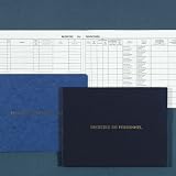 Le Dauphin - Registre du personnel 24x32 cm 40 pages + garde Image du produit