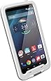 LifeProof FRE Motorola Turbo Waterproof Case - Retail Packaging - WHITE/GREY