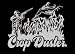 Crop Duster Upstream Images Silver Vinyl Wildlife Car Truck Window Decal Sticker