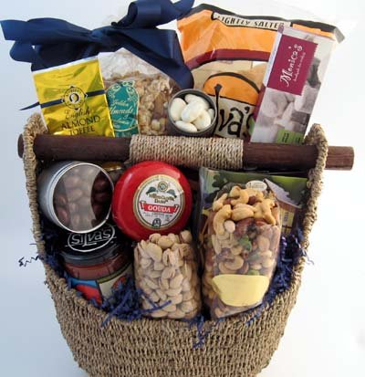 Extra Extra Read All About it food gift basket by Nutcracker Sweets in Kansas City by Nutcracker Sweets