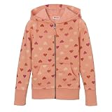 Girls' Mossimo® Long-Sleeve Heart Hoodie - Orange