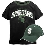 Michigan State Spartans Infant One on One Cap & Tee Combo