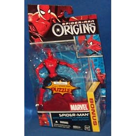 Spider-man Origins - Spider-man W/spinning Hurricane Kick Action W/bonus