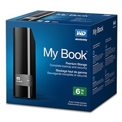 WD My Book 3TB External Hard Drive Storage USB 3.0 File Backup and Storage
