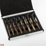 8Pcs Silver And Deming Drill Bit Set