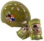 Diego Hardshell Bicycle Helmet and Protective Pad Value Pack (Toddler)