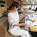 Weixinbuy Lady Lace Cape Collar Cutout Crochet Batwing Sleeve Tops Blouse L