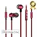 GGMM Cuckoo Lifetime Hassle Free Warranty Max Performance/Superior Sound in Ear Noise Isolating Earbuds Headphone w/Tangle-Free Cable, 3-Button Remote/Volume Control/Mic, Compatible w/Apple Products