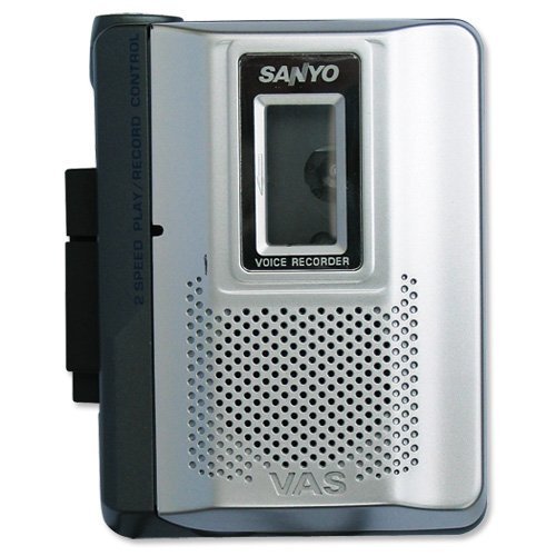 Childrens Toyshop  Third Party New : Sanyo TRC1160 Analogue Dictation Machine Tape-counter Pause-control Standard Cassette Ref TRC1160