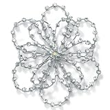 Crystal Flower Pin