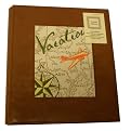 Vintage Map Vacation Photo Album - Brown