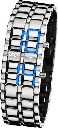 APUS Zeta Ladies Silver Blue LED