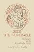 Bede the Venerable: Commentary on the Seven Catholic Epistles (Cistercian Studies)