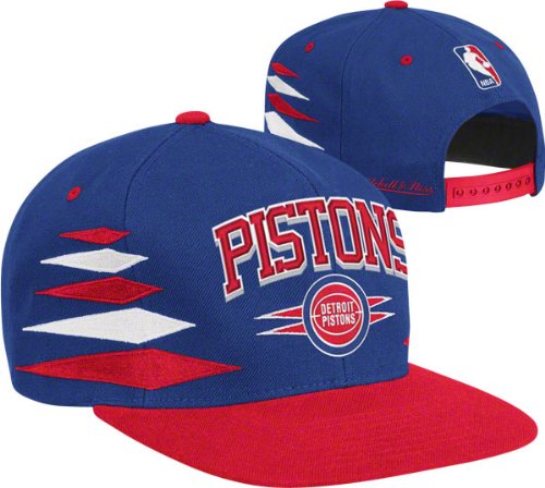 Detroit Pistons Mitchell & Ness Diamonds Are Forever Snapback Hat