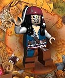 Jack Sparrow (Cannibal Escape) Lego Pirates of the Caribbean Minifigure