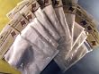 3 Mesh White Laundry Bags-TEN PACKAGE