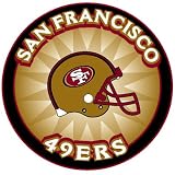 San Francisco 49ers Absorbent Stoneware Coasters with Matching Collectible Tin