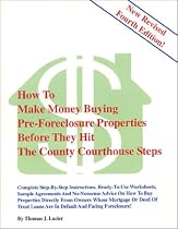 How To Make Money Buying Pre-Foreclosure Properties Before They Hit The County Courthouse Steps