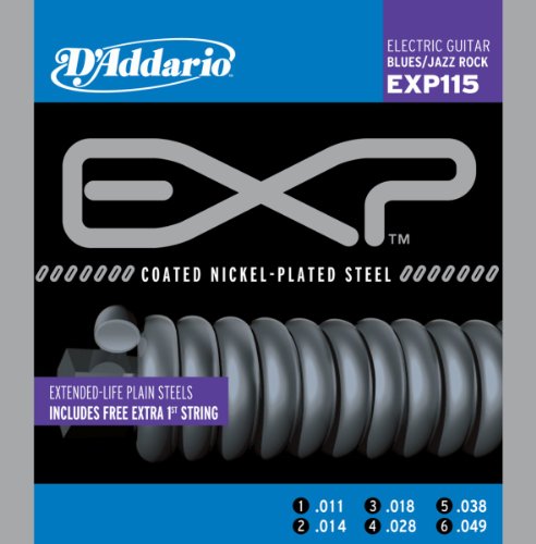 D\'Addario EXP115 Saitensatz f&uuml;r Jazz-Gitarre 0,03 cm - 0,13 cm (.011 - .049 Zoll) Preisvergleich